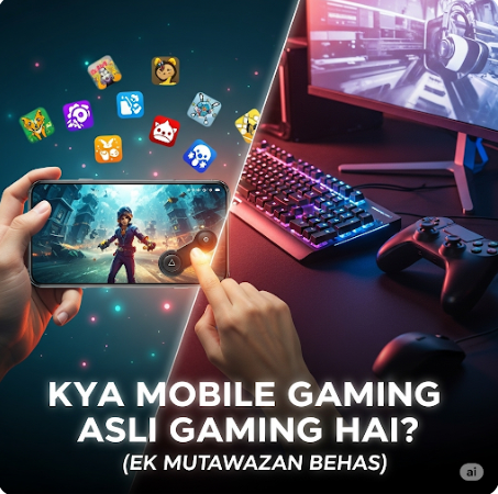 Kya Mobile Gaming Asli Gaming Hai? (Ek Mutawazan Behas)