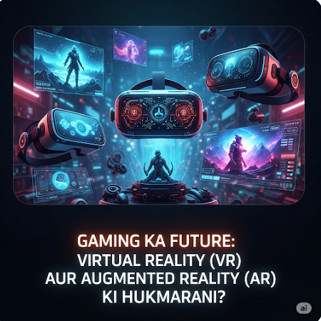 Gaming Ka Future: Virtual Reality (VR) Aur Augmented Reality (AR) Ki Hukmarani?