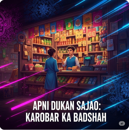 Apni Dukan Sajao Karobar Ka Badshah