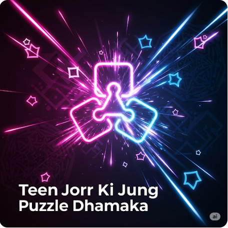 Teen Jorr Ki Jung Puzzle Dhamaka